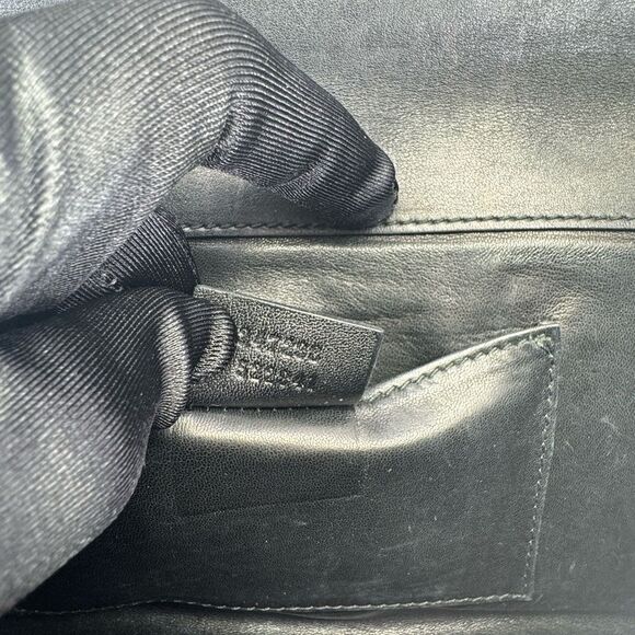 Gucci Tom Ford Large Satin Clutch Black - Picture 9 of 10